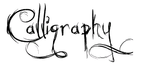 Calligraphy